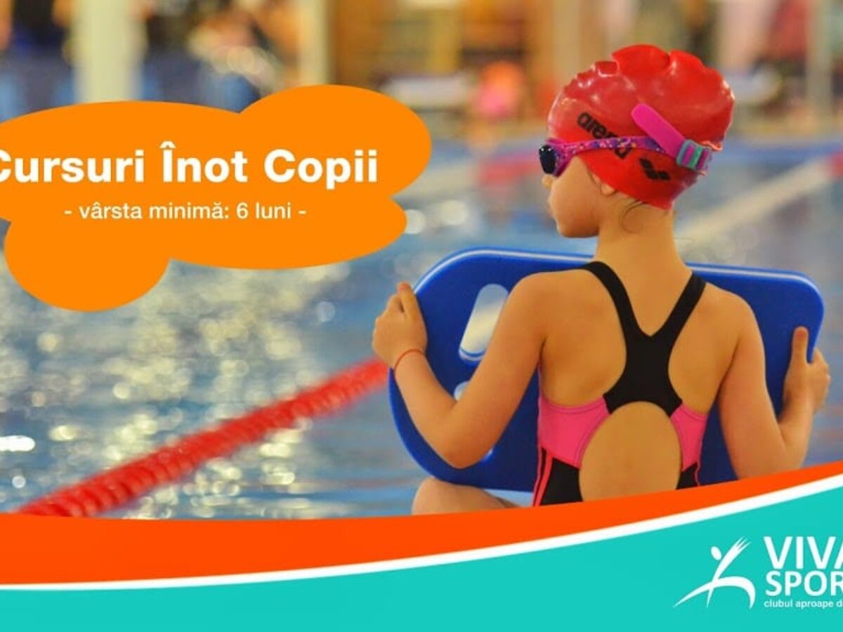 Cursuri de inot pentru copii.